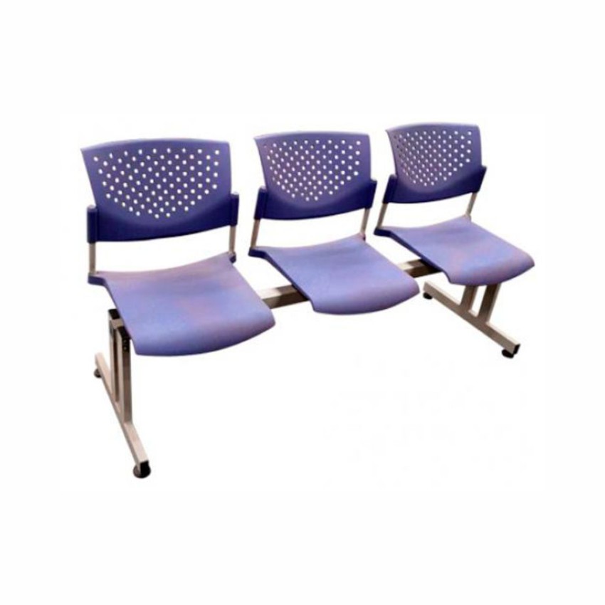 BUTACA METALICA DE 3 CUERPOS