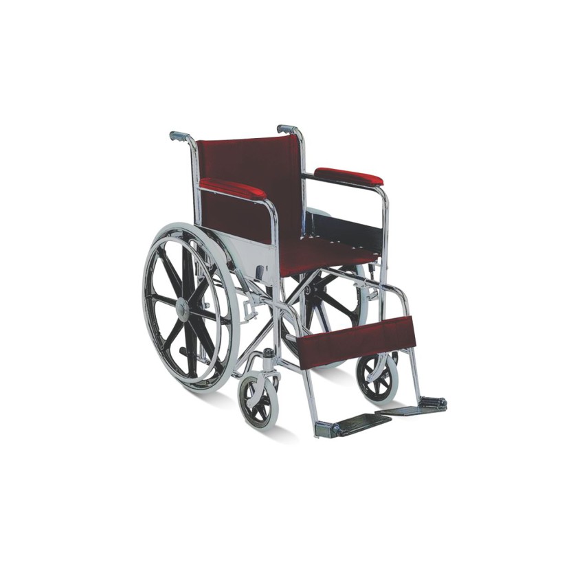 SILLA DE RUEDAS ANTIMAGNETICA DE ACERO INOX